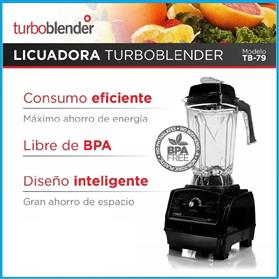 LICUADORAS TURBO BLENDER TB 79 NEGRA